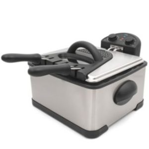Elite Cuisine 4 Quart Dual Deep Fryer