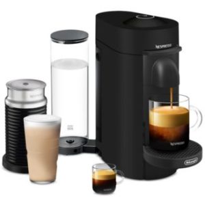 Nespresso Vertuo Plus Coffee & Espresso Machine by DeLonghi with Aeroccino